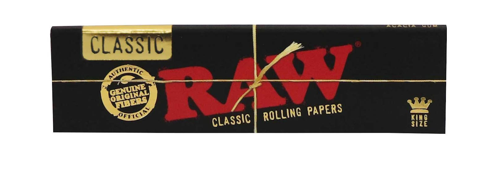 RAW Black King Size Slim 32 BOX rolling papers / 50pcs. - Image 3