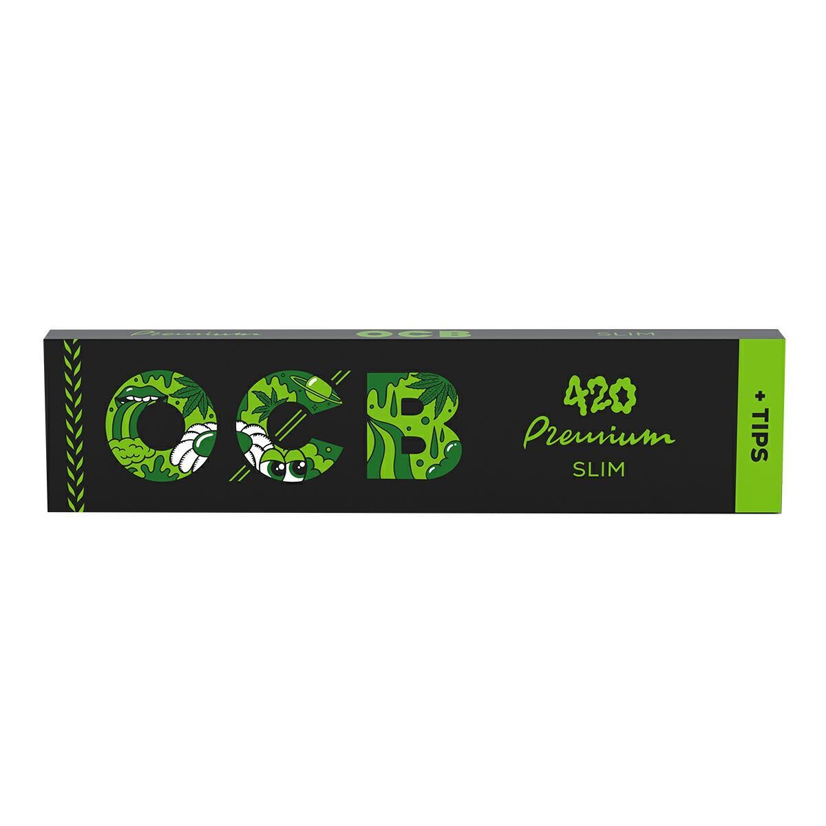 Rolling Papers with Filters OCB Premium King Size Slim 420